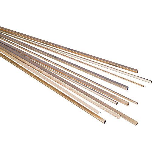 reely Messing Buis Profiel (Ø x l) 2 mm x 500 mm Binnendiameter: 1.1 mm