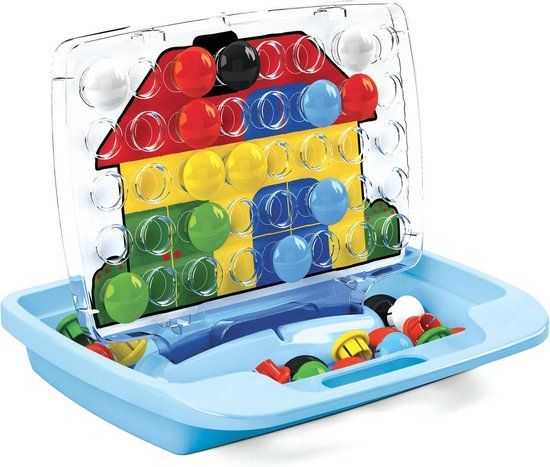 Quercetti Mozaïek Fantacolor Junior 56-delig - Multicolor