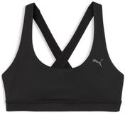 Puma Cloudspun Bra-Mid sportbeha voor dames - Zwart - Maat XS