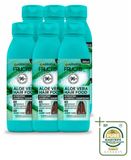 Garnier 6 x Fructis Shampoo Hair Food Aloë Vera pour cheveux normaux à secs, 350 ml - Pack avantage