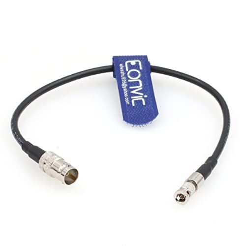 EONVIC Micro BNC Mannelijk naar BNC Vrouwelijke HD-SDI-kabel voor Blackmagic Video Assistst (60CM)