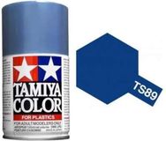 Tamiya Hobbyverf Acrylverf - TS-89 Pearl Blue - Gloss - Acryl Spray - Verf spuitbus - 100 ml