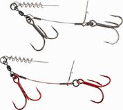 Savage Gear Carbon49 Corkscrew Stinger | 2 stuks