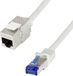 Logilink CC5152S RJ45 Netwerkkabel, patchkabel CAT 6A S/FTP 25 m Grijs Snagless 1 stuk(s)