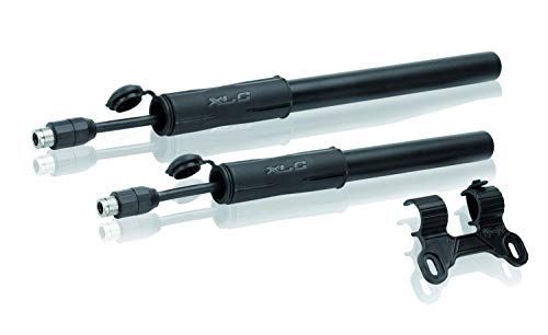 XLC Road PU-M04, unisex minipomp voor volwassenen, zwart, één maat