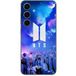Maniacase Housse de protection Samsung Galaxy S24 FE BTS groupe symbole armée