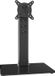 Hemudu Universele draaibare tv-standaard/tafel-tv-standaard voor 13 tot 32 inch tv's met 100 graden rotatie, 4 niveaus in hoogte verstelbaar, duurzame geharde glazen voet, zwart