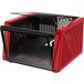 Gamdias Neso P1 E-ATX Grand Tour PC Case with Tempered Glass Panels (Black/Red)