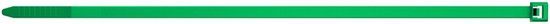 Fischer 100x kabelbinders GBN 2,5 x 200 mm groen - 543926