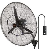 VEVOR Mistventilator, 74,9 cm, waterdichte industriële ventilator, 3 snelheden, 9500 CFM, commerciële of particuliere ventilator voor het koelen van magazijnen, kassen, werkplaatsen