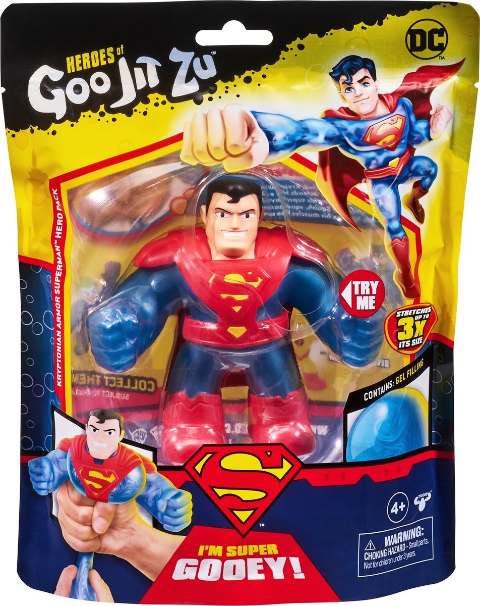 Goo Jit Zu DC superhelden set - Kriptonian Armor Superman