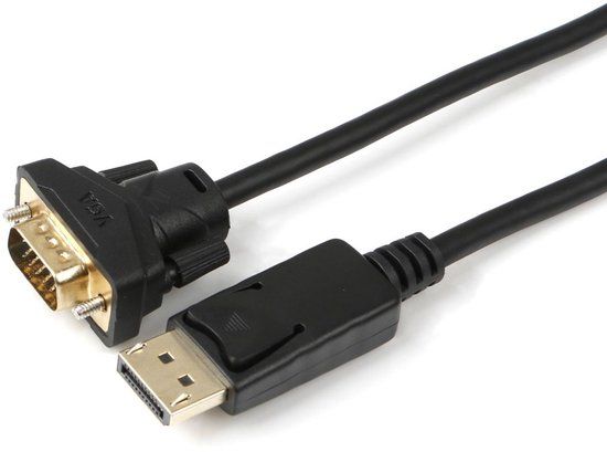 Microconnect Displayport to VGA Cable 1m Black