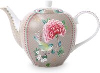 Differnz Safari Washbasin 41.5x41.5x14cm Ceramic Snake Black/Gold