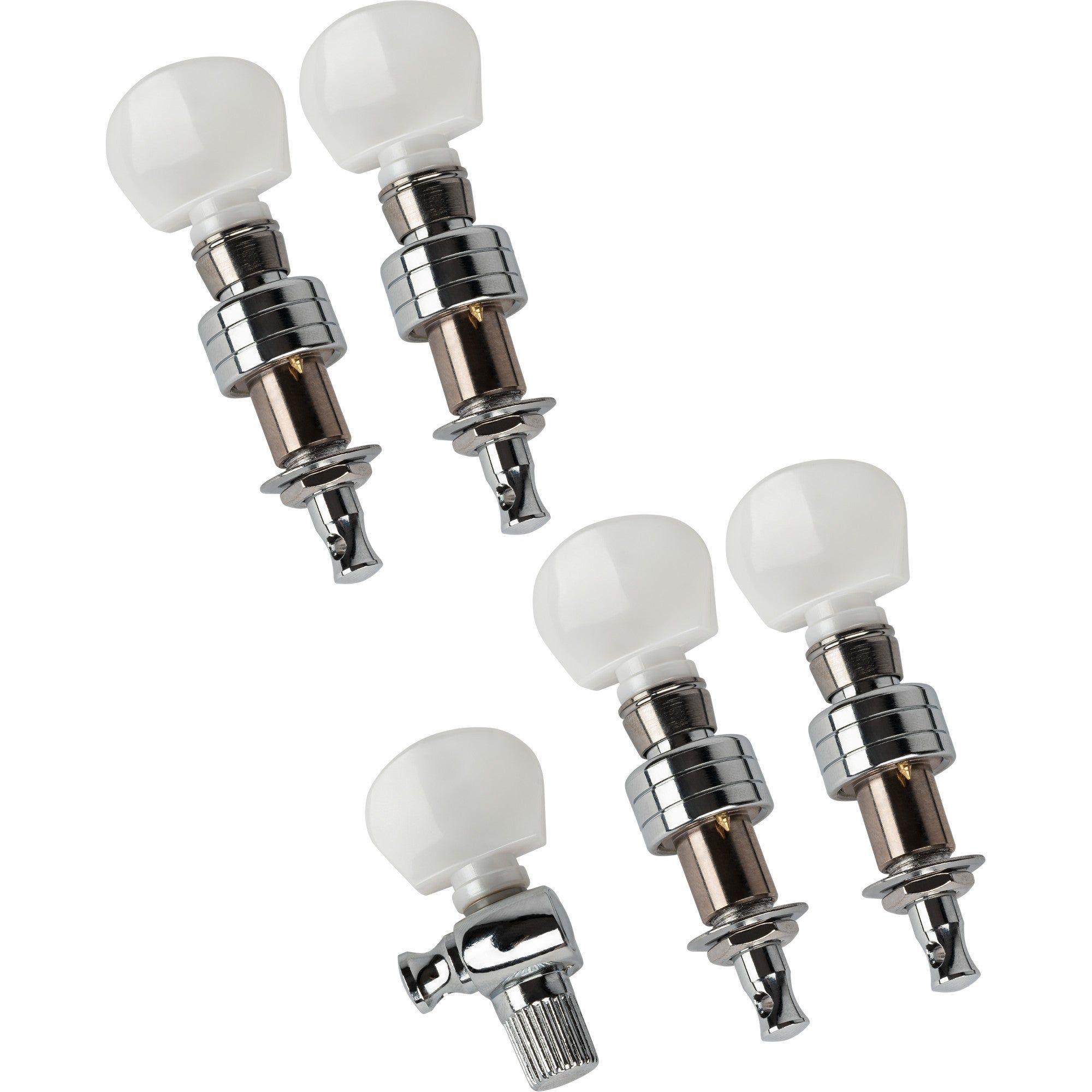 Ortega OTMBJDC-CR Banjo Tuning Machines - Chrome