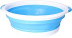 Benson Afwasteiltje - Opvouwbaar - Blauw/Wit - D30 cm