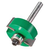 Trend Craftpro Rebateerfrees, 1/4 Inch Schacht, 12.7Mm Snijlengte, 35Mm Snijdiameter, Inclusief Meerdere Lagers, Hardmetalen Punt (Tct), C040X1/4Tc
