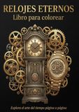 RELOJES ETERNOS RELOJES: LIBRO PARA COLOREAR