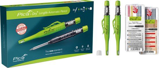 Pica Dry Longlife Automatisch Potlood Voordeelset - 2 x Pica 3030 + 1 x 4020 + 1 x 4050