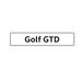 Volkswagen 5K0071801G kentekenplaat, kentekenplaat, Golf GTD