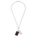 Emporio Armani Heren Zilverkleurige roestvrij stalen ketting, EGS3252040