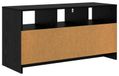 Meuble TV chêne noir 102 x 37,5 x 52,5 cm