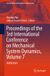 Proceedings Springer Nature Lecture Notes in Mechanical Engineering- Proceedings of the 3rd International Conference on Mechanical System Dynamics, Volume 7 Hardcover