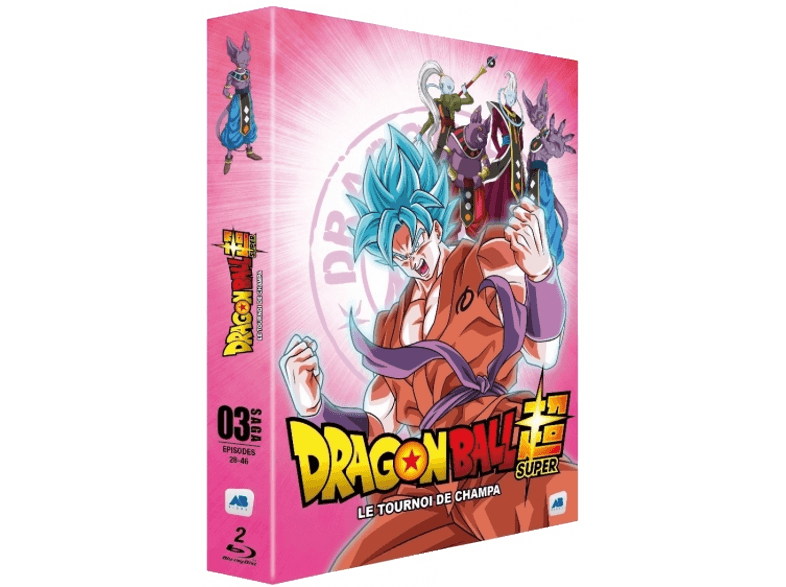 Ab Coffret Dragon Ball Super Vol. 3 : Le tournoi de Champa, ép 28 à 46 - Blu-ray