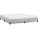 Vidaxl Cadre de lit gris clair 193x203 cm velours