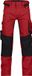 DASSY Werkbroek met stretch en kniezakken ROOD/ZWART - Maat 64