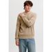JACK & JONES JJPANNEL KNIT CREW NECK AW26 Heren Trui - M - Crockery