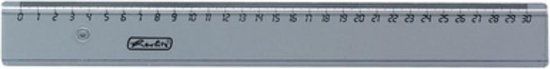 Herlitz Liniaal - Transparant - 255mm