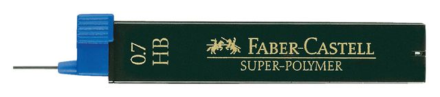 Faber-Castell Potloodstiftjes Faber Castell 0.7mm HB 12st (FC-120700)