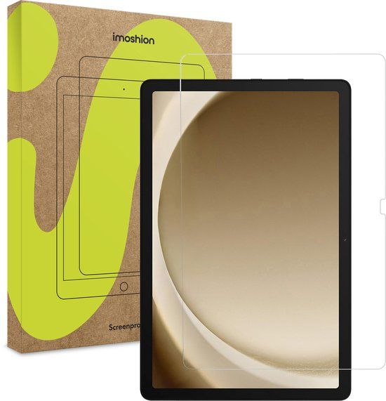 iMoshion Screenprotector Geschikt voor Samsung Galaxy Tab A9 Plus - Gehard glas - Transparant
