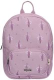 Trixie Rugzak met Print - Proud Peacock - Schooltas Waterafstotend - Boekentas voor Kind - Voor Jongens en Meisjes - Paars