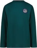 Vingino Halpen Jongens T-shirt Korte mouw Katoen Dark jungle green Maat 140