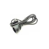 Lineaire Schuko Lineaire verlenging 16A 3m Schuko-stekker zwart