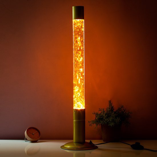 Fisura XXL Lavalamp Met Glitters