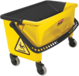 Vepa Bins Rubbermaid Hygen - Laademmer met perswringer - 40 liter - Geel