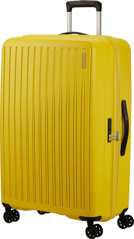 American Tourister Rejoy Spinner 77/30 - Electric Yellow - Hardcase - 100L