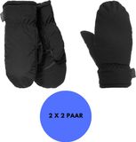 Heatkeeper - Mega thermowanten kinderen - Zwart - 9/12 Jaar - 2-Paar