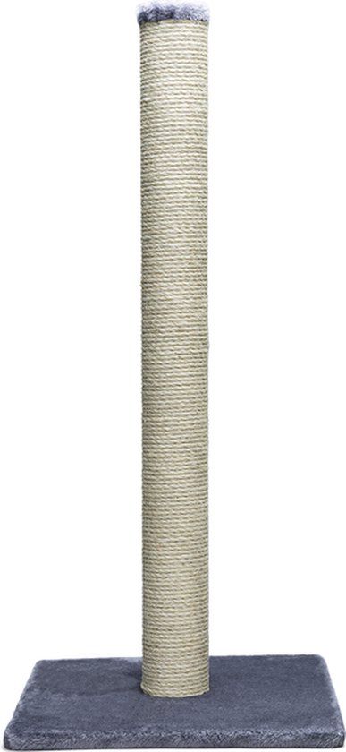 Beeztees Gina Krabpaal - Grijs - XL - 40x40x90cm