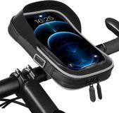 OEM Yuirshion Fietstelefoonhouder Waterdicht, 360° Draaibare Mobiele Telefoonhouder voor Fietsen, Motorfietsen, Scooters, Hometrainers, Fietstelefoontas Stuurtas voor 4,7-7 Inch Smartphones - Roze – Aqua