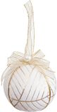 BigBuy Christmas Kerstballen Wit Polyfoam 10 x 10 x 10 cm (3 Stuks)