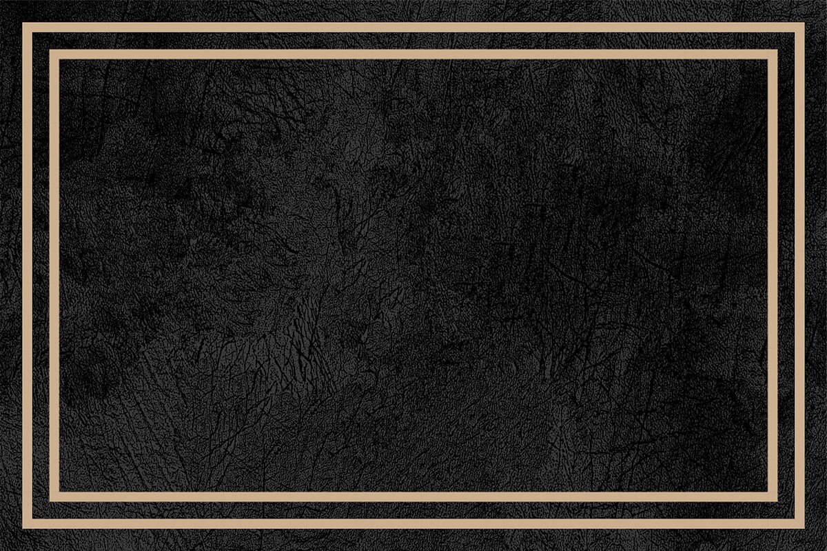 FOTAPIJT - Zwarte Deurmat - Bedrukte deurmat - Vloerkleed - Termo Antislip - 40x60 cm - 4 mm - Polyester