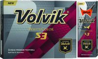 Volvik S3 Golf Balls (One Dozen), unisex, S3, Orange