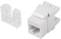 Lanberg Keystone-module - RJ45 LSA UTP - Categorie 6 - 180 Graden - Wit