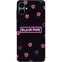Blackpink Coque Pour Samsung galaxy A06 coeur rose