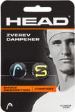 Vibration Head Zverev Tennisdemper / Vibratiedemper Zwart/Geel Zwart/Blauw
