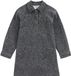 WE Fashion Meisjes denim jurk met luipaardprint