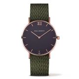 Paul Hewitt Horloge Uniseks PH-SA-R-St-B-20S (Ø 39 mm) Blauw/Groen/Roze Staal Nylon